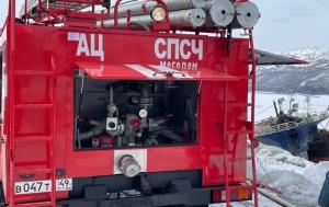 Потушен пожар на судне, находящемся на ремонте в Магадане