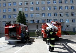 Два человека спасены на пожаре орловскими огнеборцами 