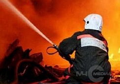 Ликвидирован пожар в городе Оха