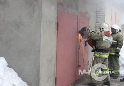 На пожаре под Благовещенском пожарные отстояли от огня дом